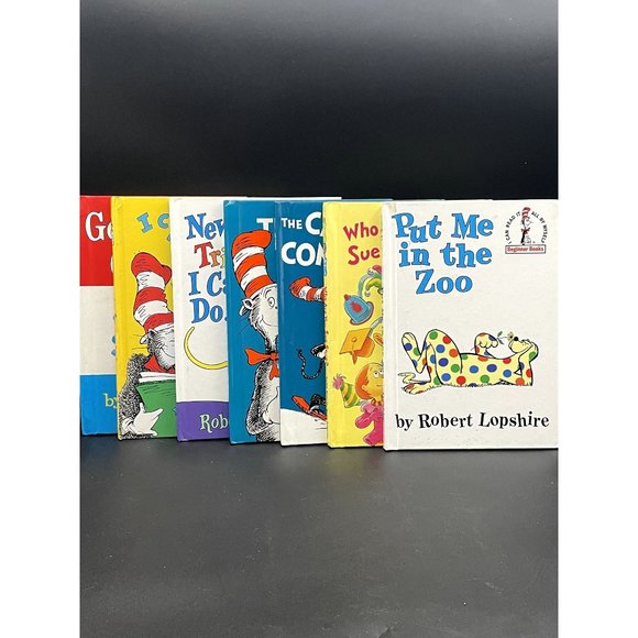 Lot of 7 The Cat In The Hat Beginners Books Lot list in discription. Length 8.7 - Picture 1 of 7